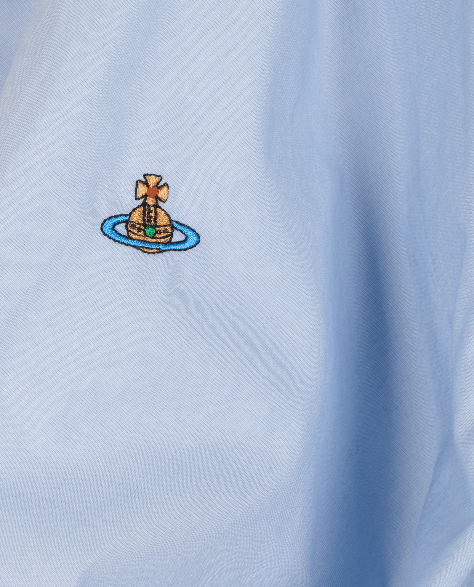 Vivienne Westwood Drunken Shirt, &pound;120, Clothing, Blue, Cotton, Other view