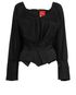 Vivienne Westwood Long Sleeve Corset Top, front view