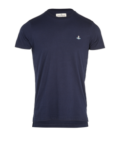 Vivienne Westwood Orb T-Shirt, Mens, Cotton, Navy, Sz M, 3*