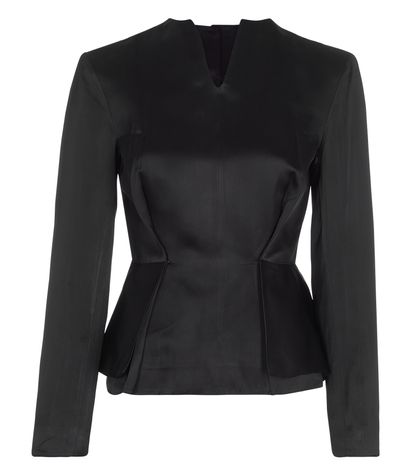 Vivienne Westwood Peplum Long Sleeve Top, front view