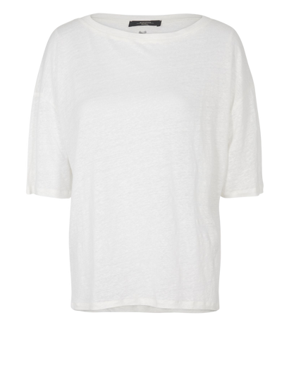 Weekend Max Mara Rolle Linen T-Shirt, front view