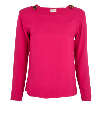 Saint Laurent Knot Details Shirt, front view