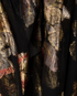 Saint Laurent Blouse with Lame Flowers, &pound;295, Clothing, Black/Gold, Silk, Other view