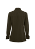 Saint Laurent Logo Shirt, &pound;395, Clothing, Khaki, Cotton/Linen, Back view