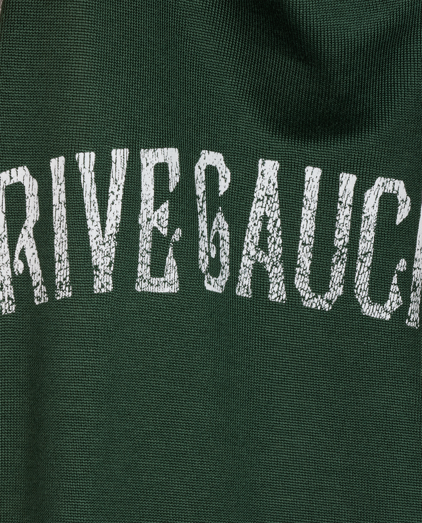 Saint Laurent Rive Gauche T-Shirt, &pound;210, Clothing, Beige/Green, Cotton/Viscose, Other view