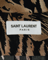 Saint Laurent Tiger Print Shirt, £250, Clothing, Black/Yellow, Silk, Other view