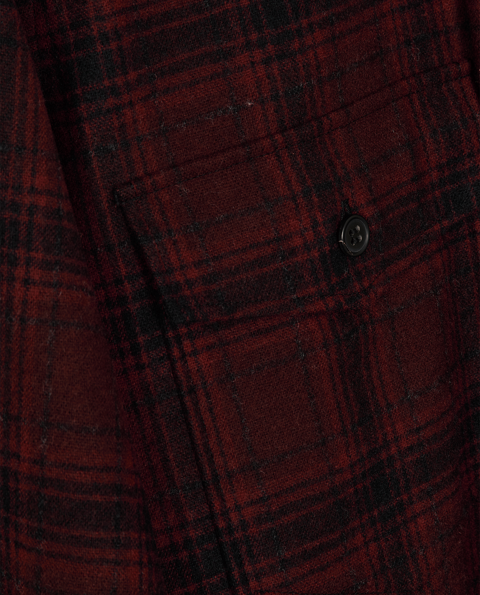 Saint Laurent Flannel Shirt, &pound;140, Clothing, Red, Cotton, Other view