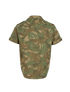 Saint Laurent Camouflage Short-Sleeve Shirt, &pound;120, Clothing, Green, Cotton/Polyester (Polymer), Back view