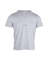Saint Laurent Logo T-shirt, &pound;50, Clothing, Grey, Cotton, Front view