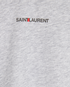Saint Laurent Logo T-shirt, &pound;50, Clothing, Grey, Cotton, Other view
