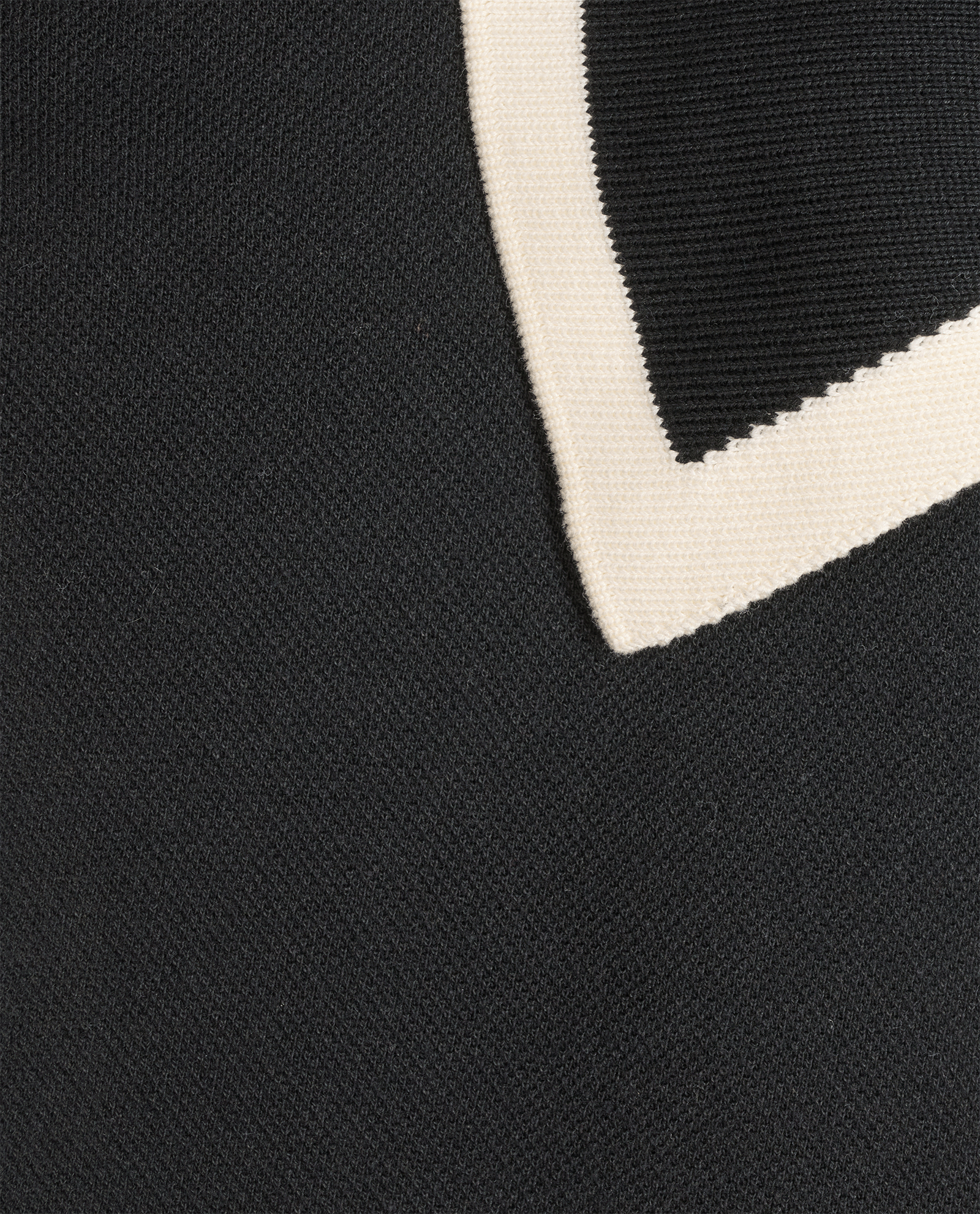 Saint Laurent Sleeveless Pique Polo, &pound;250, Clothing, Black, Cotton, Other view