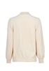 Yves Saint Laurent Logo Vintage Velvet Polo Top, back view