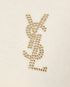 Yves Saint Laurent Logo Vintage Velvet Polo Top, other view