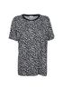 Saint Laurent Leopard Print T-Shirt, front view