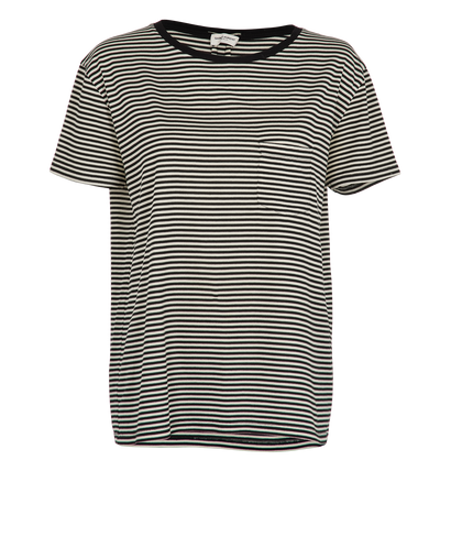 Saint Laurent Stripe T-Shirt, front view