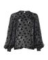 Saint Laurent Polka Dots Blouse, front view