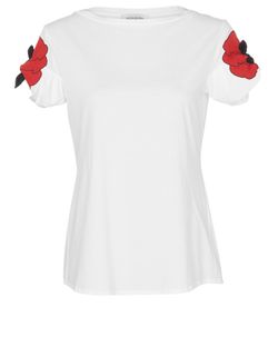 Yves Saint Laurent T-Shirt, Cotton, White, UK 12,3*