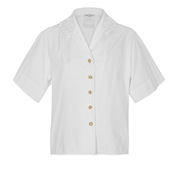 Yves Saint Laurent Vintage Button Shirt, Cotton, 8, 2*