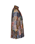 Zimmermann Printed High Neck Smock Top, side view