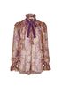 Zimmermann Ladybeetle Ruffled Blouse, front view