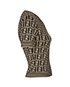 Fendi Printed V-Neck Top, side view