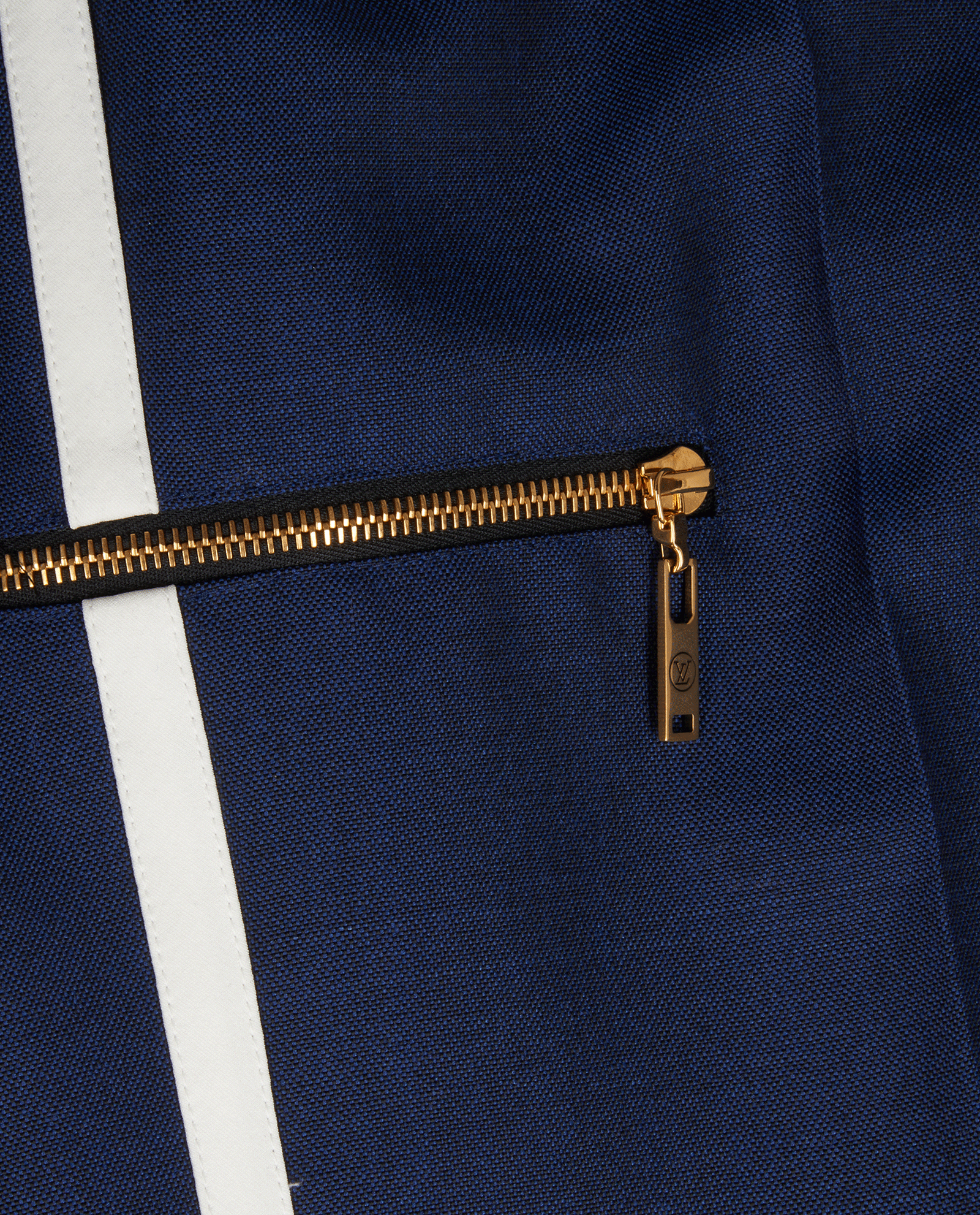 Louis Vuitton High Waisted Trousers, &pound;300, Clothing, Blue, Wool, Other view