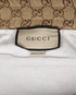 Gucci Supreme Cropped Jacquard Trousers, £550, Clothing, Beige/Brown, Cotton, Other view