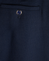 Gucci GG Buttons Tapered Trousers, &pound;260, Clothing, Navy, Viscose, Other view