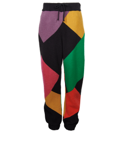 Palm Angels x Missoni Abstract Knitted Joggers, Poly/Acrylic,Multi,Sz S,2*