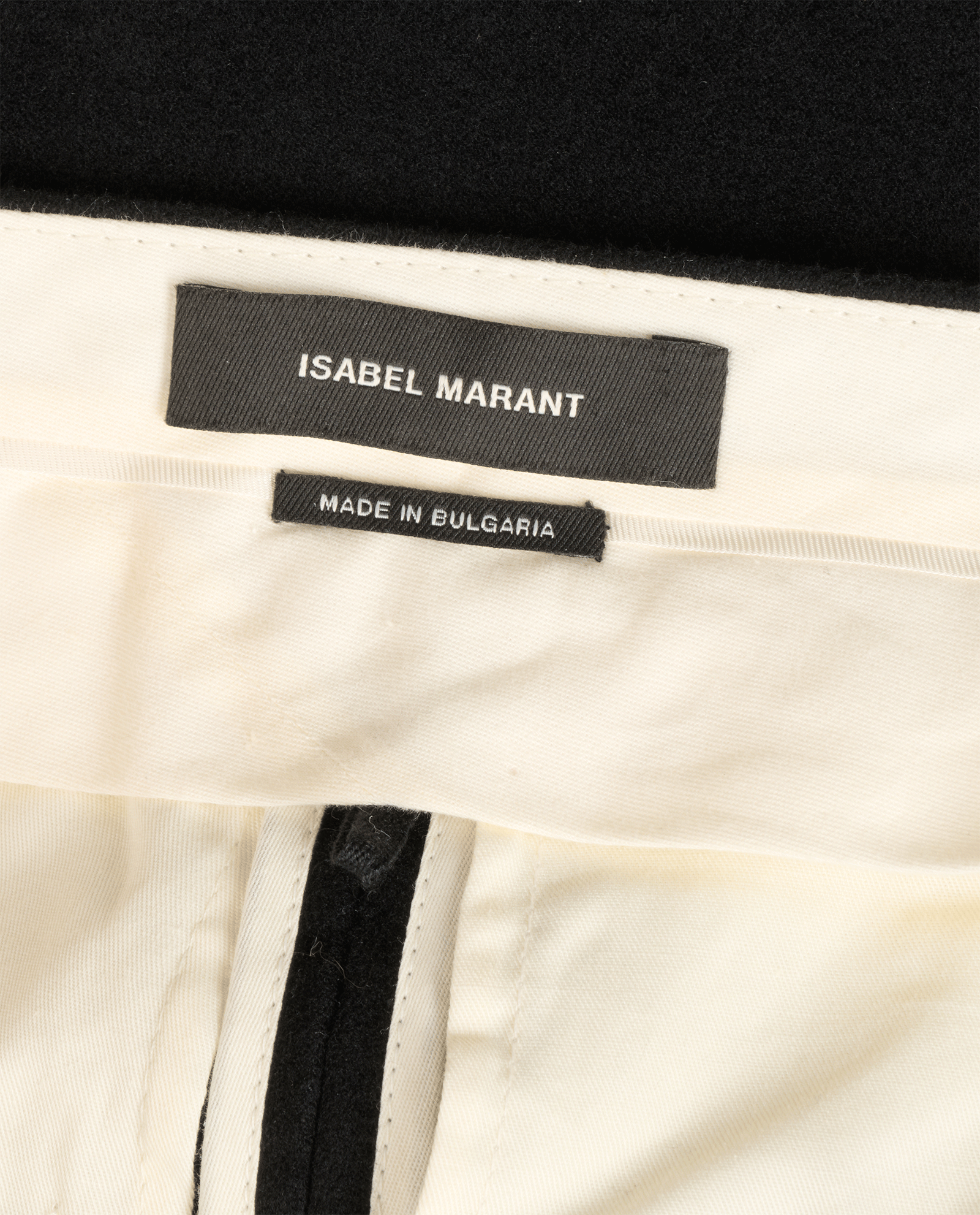 Isabel Marant Embellished Trousers, &pound;130, Clothing, Black, Cotton/Viscose, Other view