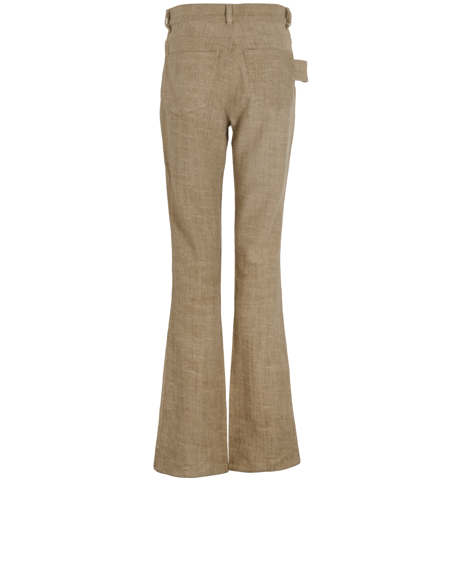 Bottega Veneta Fall 2019 Trousers, &pound;160, Clothing, Beige, Linen, Back view