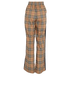 Burberry Check Trousers, &pound;195, Clothing, Beige, Cotton, Back view