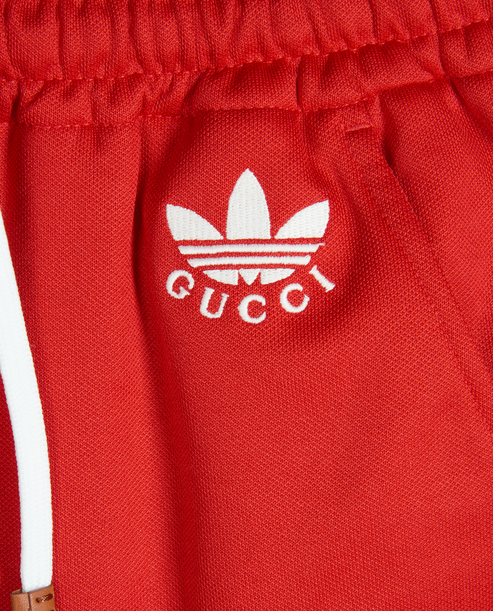 Gucci x Adidas Striped Track Trousers, &pound;250, Clothing, Red, Cotton/Viscose, Other view