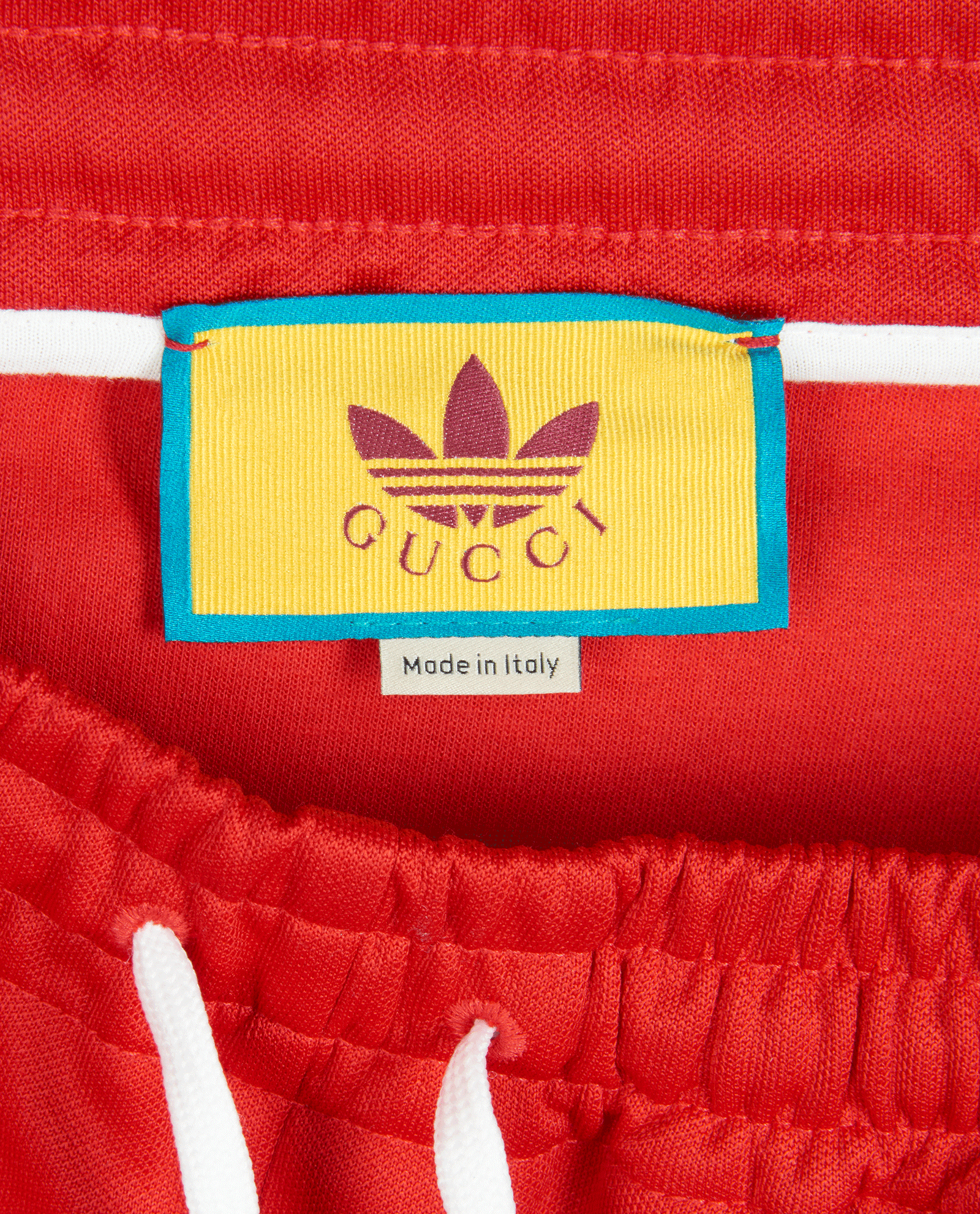 Gucci x Adidas Striped Track Trousers, &pound;250, Clothing, Red, Cotton/Viscose, Other view