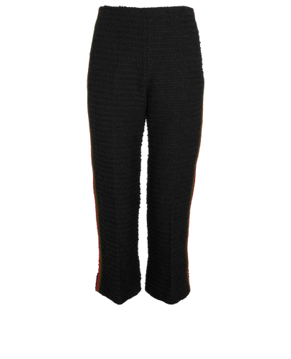 Gucci Tweed Trousers, &pound;250, Clothing, Black, Cotton/Polyester (Polymer), Front view