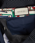 Gucci Polka Dotted Trousers, &pound;120, Clothing, Black, Mohair/Wool, Other view