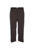 Max Mara Straight Leg Culottes, &pound;110, Clothing, Brown, Viscose, Front view
