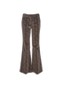 Joseph Floral Trousers, &pound;80, Clothing, Brown, Cotton, Front view