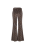 Joseph Floral Trousers, &pound;80, Clothing, Brown, Cotton, Back view