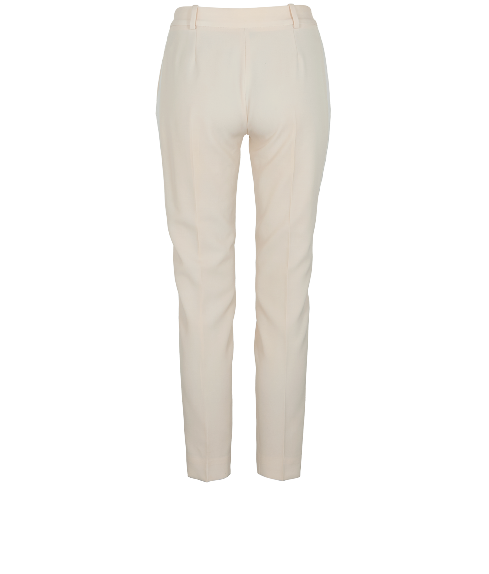 Stella McCartney Cigarette Trousers, &pound;130, Clothing, Beige, Wool, Back view