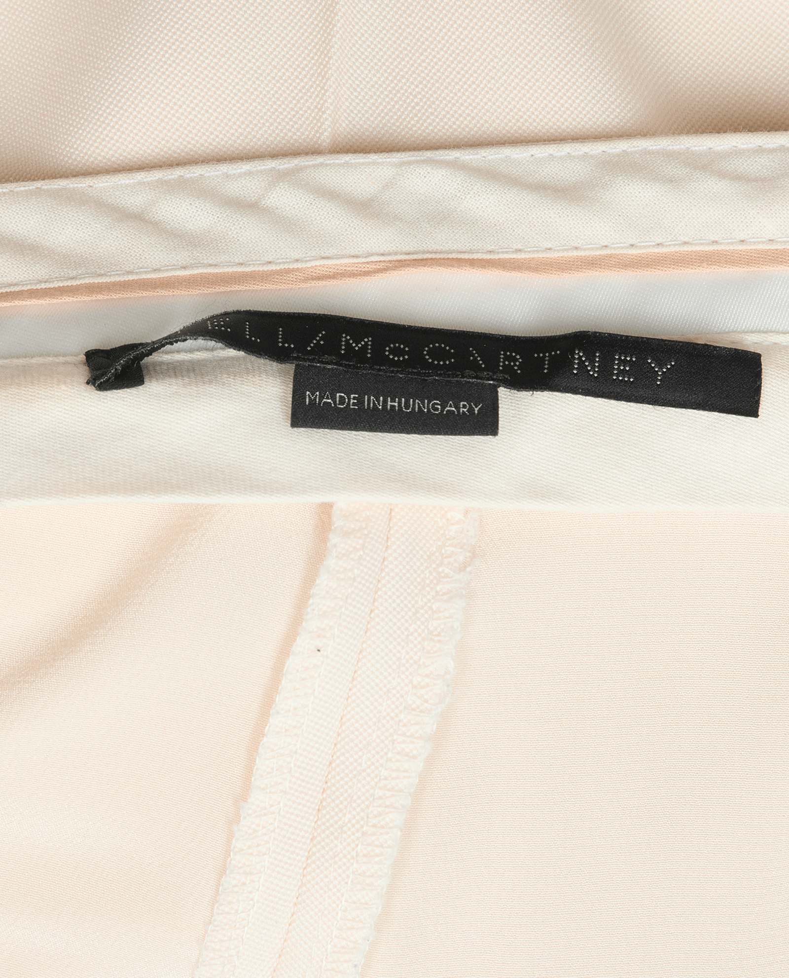 Stella McCartney Cigarette Trousers, &pound;130, Clothing, Beige, Wool, Other view