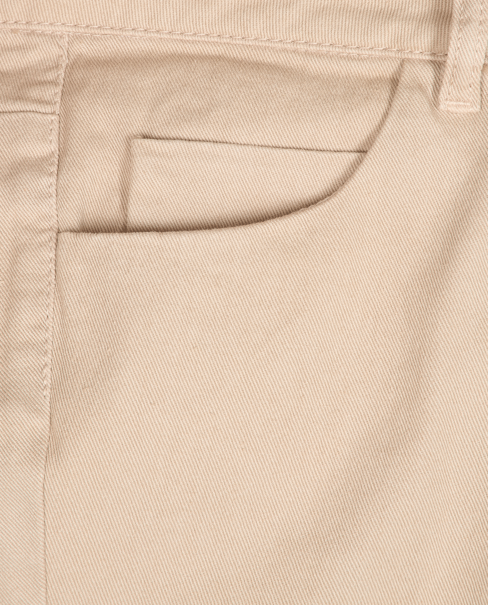 Saint Laurent Bootcut Trousers, &pound;110, Clothing, Beige, Cotton, Other view