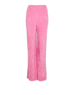 Gucci G Embellished Trousers, Viscose, Pink, Sz XS, 3*