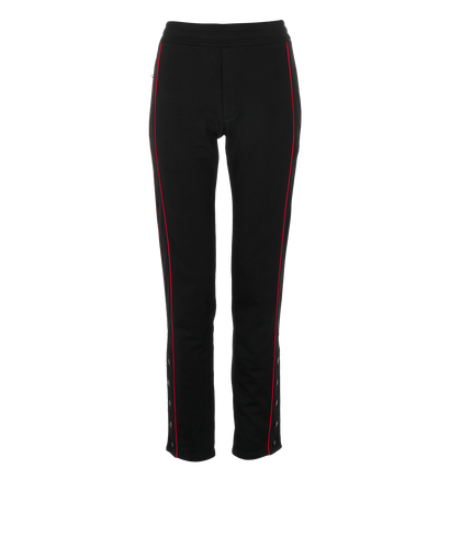 Alexander McQueen Drawstring Trousers, £150, Clothing, Black, Cotton, Front view
