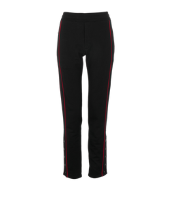 Alexander McQueen Drawstring Trousers, Cotton, Black, Sz S, 2*