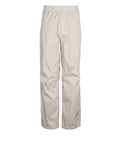 Burberry Straight-Leg Drawstring Trousers, £150, Clothing, Cream, Cotton/Polyester (Polymer), Front view