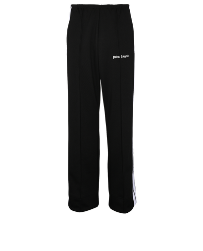 Palm Angels Loose Track Pants, &pound;110, Clothing, Black, Polyester (Polymer), Front view