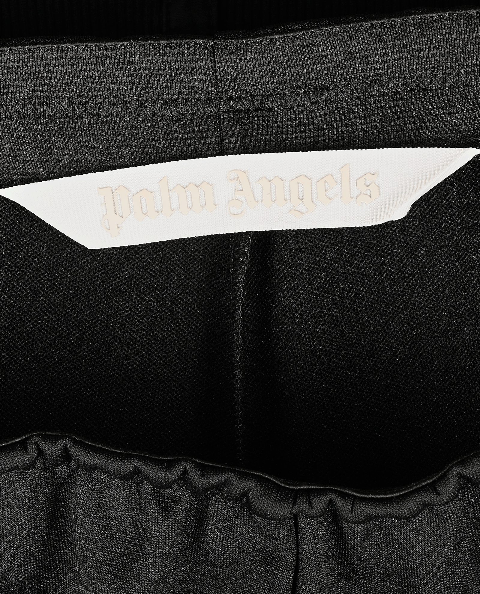 Palm Angels Loose Track Pants, &pound;110, Clothing, Black, Polyester (Polymer), Other view