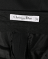 Christian Dior Culottes Trousers, £350, Clothing, Black, Silk/Wool, Other view