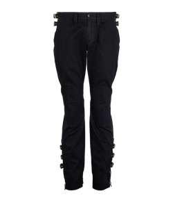 Dolce & Gabbana Utility Trousers, Mens, Cotton, Black, Sz M, 1*